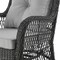 Manhattan Comfort Fruttuo Swivel Steel Rattan 3-Piece Patio Conversation Set with Cushions in Grey OD-CV018-GY - alternate 10